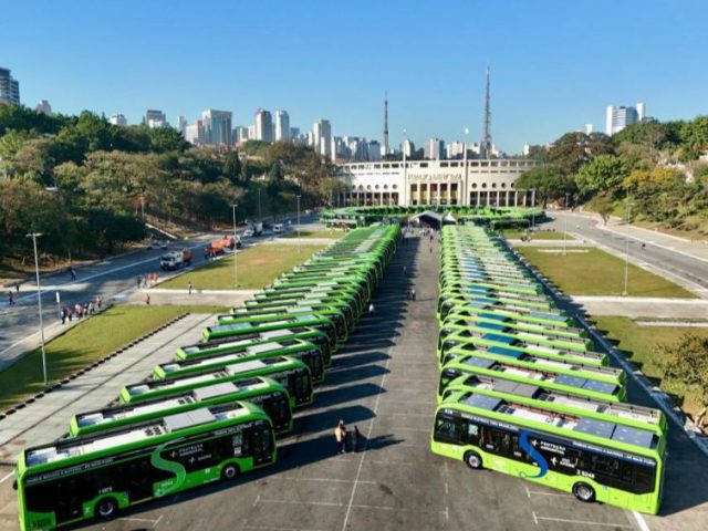 Ônibus elétricos: 3 em cada 4 emplacamentos foram da BYD em julho