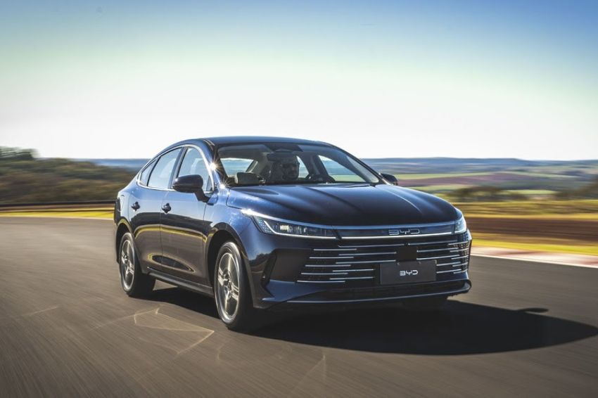 BYD bate recorde de vendas em agosto e se aproxima do terceiro lugar